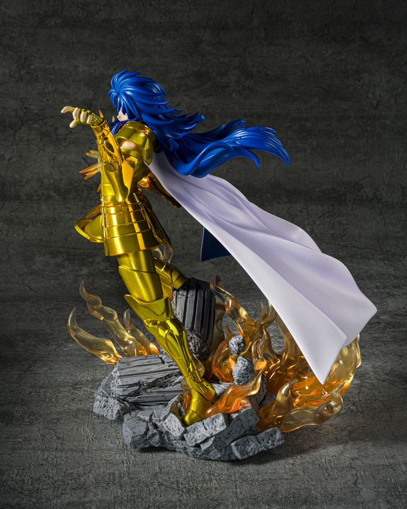 SU ORDINAZIONE Saint Seiya Figuarts ZERO Metallic Touch PVC Statue Gemini Saga 21 cm