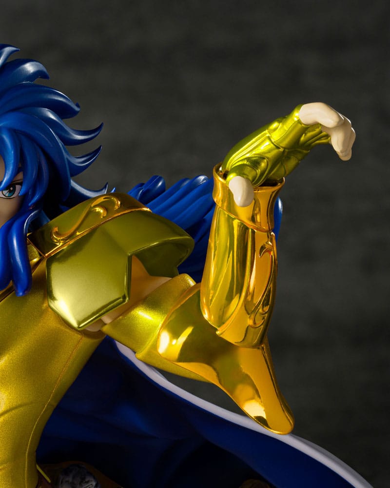 SU ORDINAZIONE Saint Seiya Figuarts ZERO Metallic Touch PVC Statue Gemini Saga 21 cm