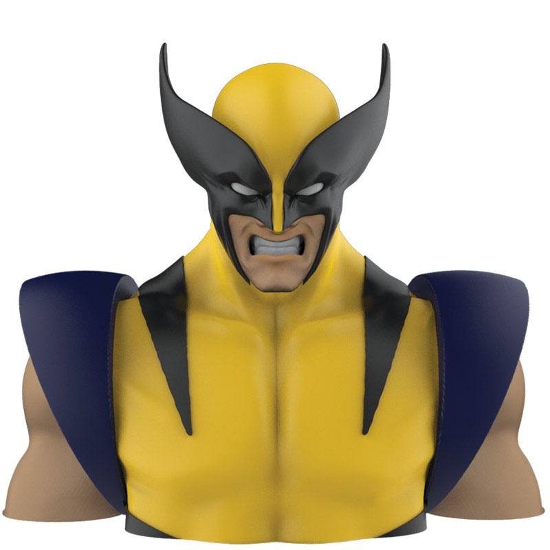 SU ORDINAZIONE Marvel Comics Coin Bank Wolverine 20 cm