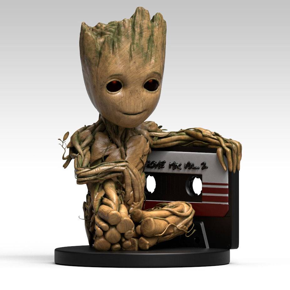 SU ORDINAZIONE Guardians of the Galaxy 2 Coin Bank Baby Groot 17 cm