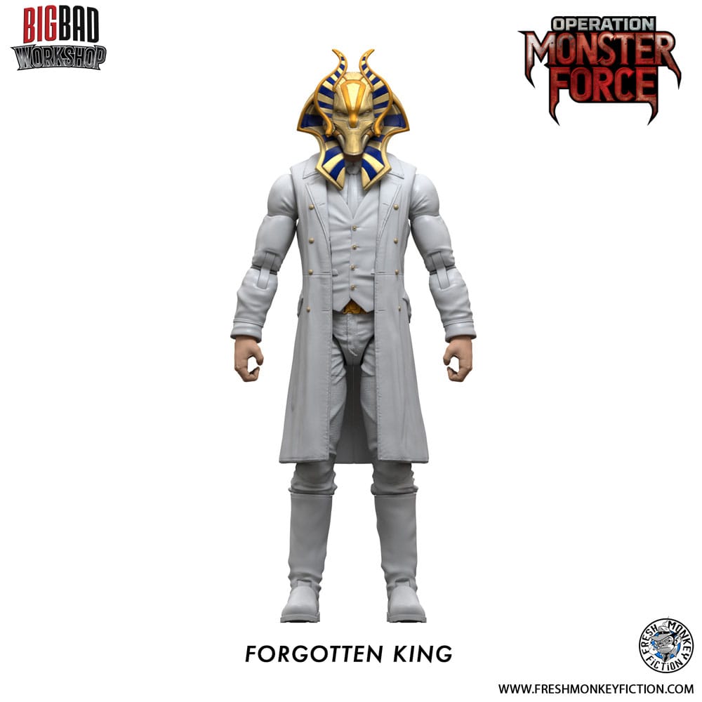 SU ORDINAZIONE Operation: Monster Force Action Figure 1/12 Forgotten King 15 cm