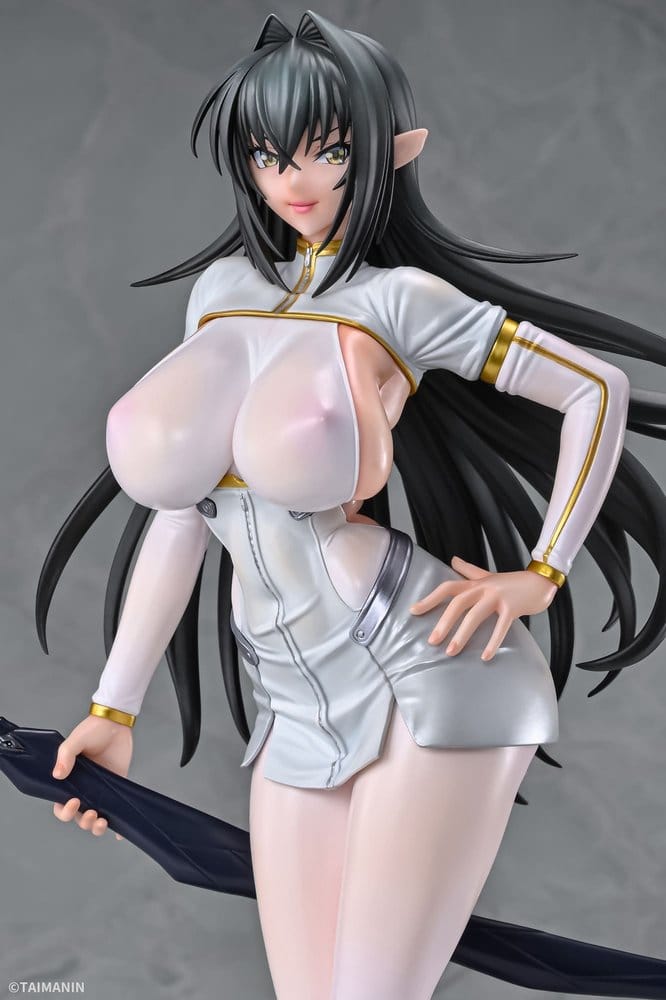 PREORDINE+ 07/2027 Taimanin RPG PVC Figure 1/6 Annerose Vajra White see-through Ver. 31 cm (N)