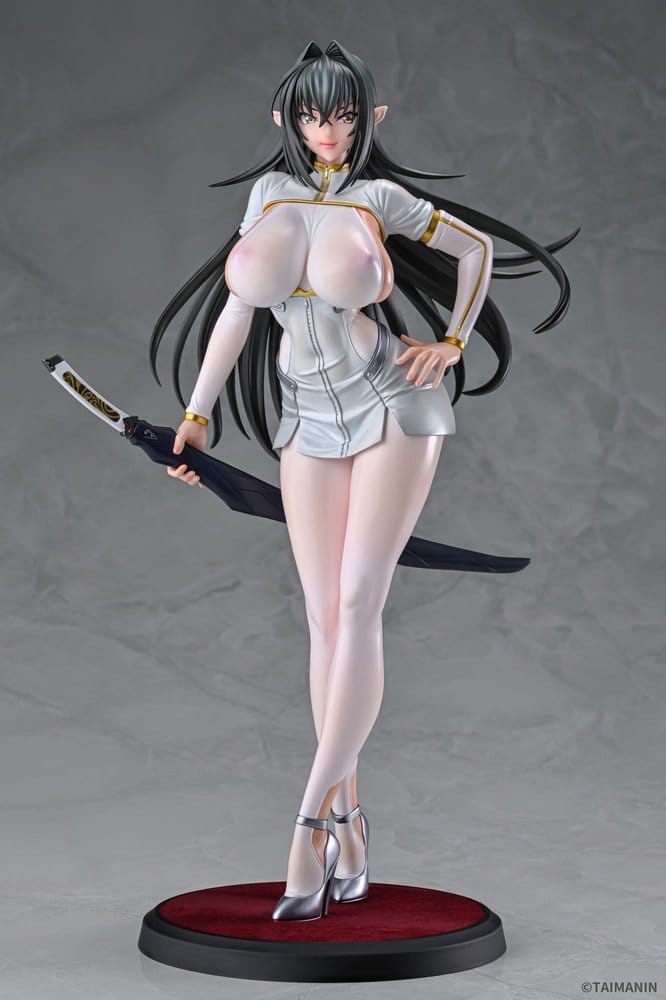 PREORDINE+ 07/2027 Taimanin RPG PVC Figure 1/6 Annerose Vajra White see-through Ver. 31 cm (N)