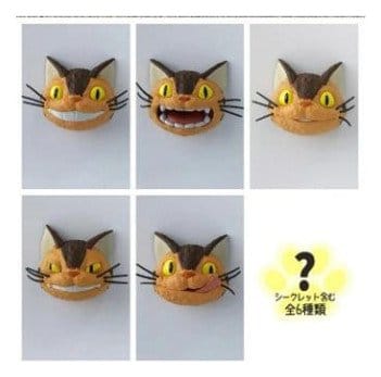PREORDINE+ 01/2027 My Neighbor Totoro Magnet Catbus face Blind Box Assortment (6)