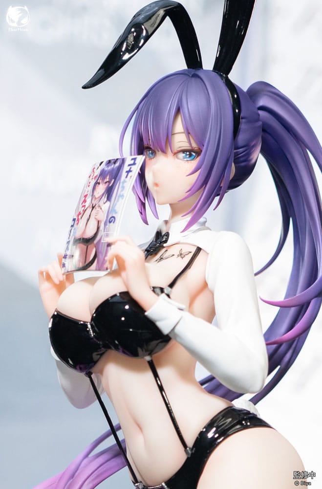 PREORDINE CHIUSO 03/2025 Original Character PVC Statue 1/4 Yuna Bunny Girl Ver. illustration by Biya 45 cm (PREORDINE NON CANCELLABILE)