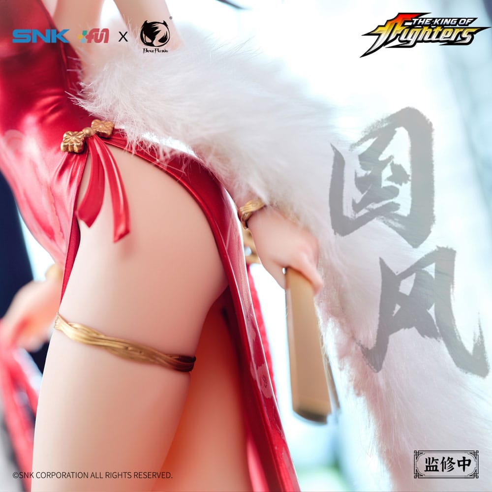 PREORDINE CHIUSO 09/2025 The King of Fighters Dress Series Statue 1/6 Mai Shiranui Hong Shang Wu Ver. 40 cm (PREORDINE NON CANCELLABILE)