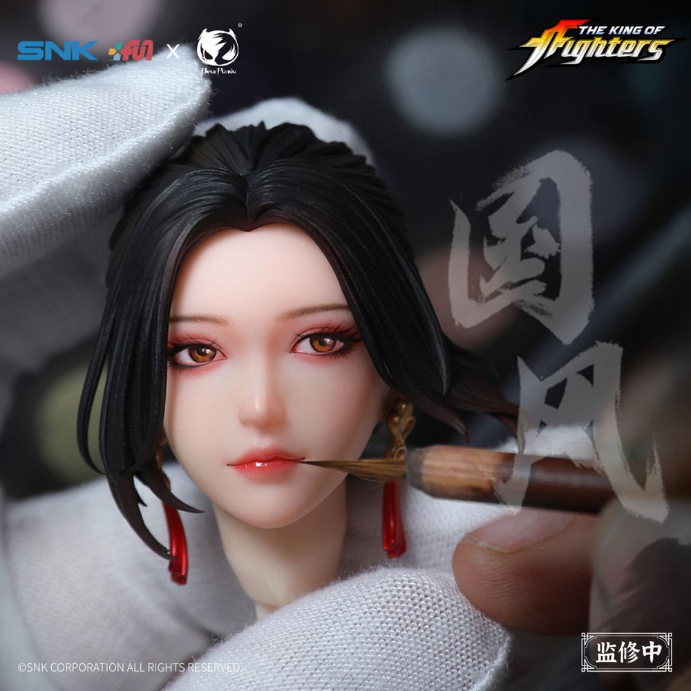 PREORDINE CHIUSO 09/2025 The King of Fighters Dress Series Statue 1/6 Mai Shiranui Hong Shang Wu Ver. 40 cm (PREORDINE NON CANCELLABILE)