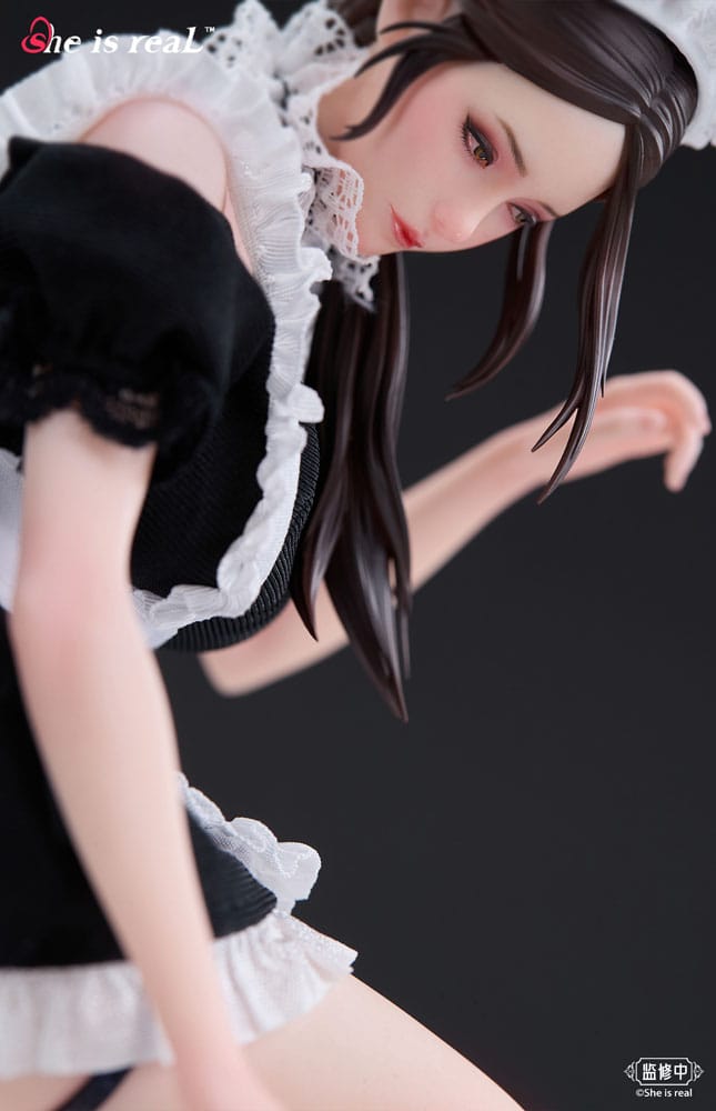 PREORDINE CHIUSO 10/2025 Original Character Dress Series PVC Statue 1/6 She is real Water Droplet Maid 27 cm (PREORDINE NON CANCELLABILE)