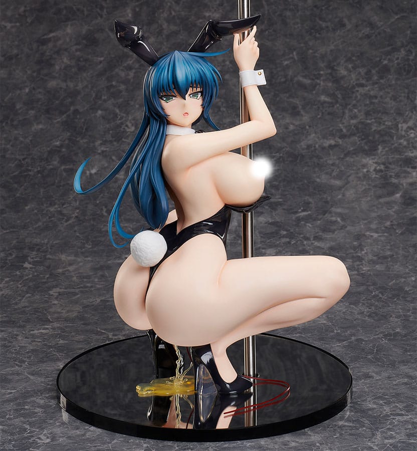 PREORDINE CHIUSO 03/2025 Taimanin Series PVC Statue 1/4 Asagi Igawa Bare Leg Bunny Ver. 38 cm (18+) (PREORDINE NON CANCELLABILE)