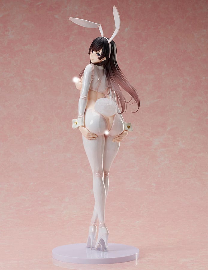 PREORDINE CHIUSO 07/2025 Creators Opinion Kasumi White Bunny Ver. 45 cm Statue 1/4 (18+) (PREORDINE NON CANCELLABILE)