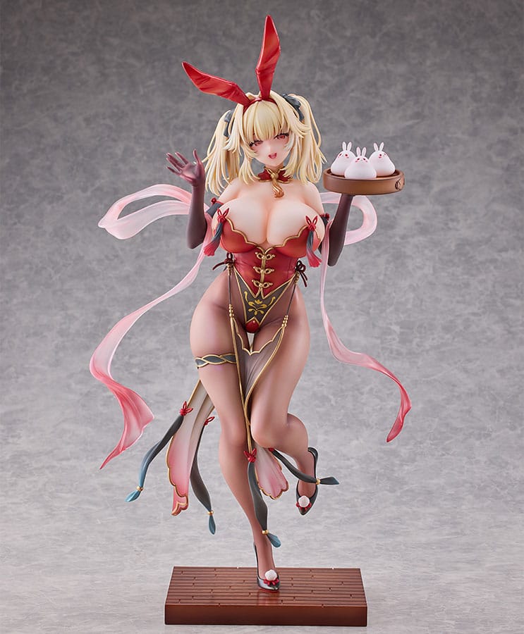 PREORDINE 08/2025 Moehime Union Statue 1/4 Cheongsam Bunny Stella 45 cm (18+) (PREORDINE NON CANCELLABILE)