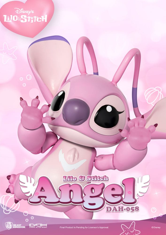 🧪 LAB | SU ORDINAZIONE Disney Dynamic 8ction Heroes Action Figure 1/9 Angel (Lilo & Stitch) 16 cm