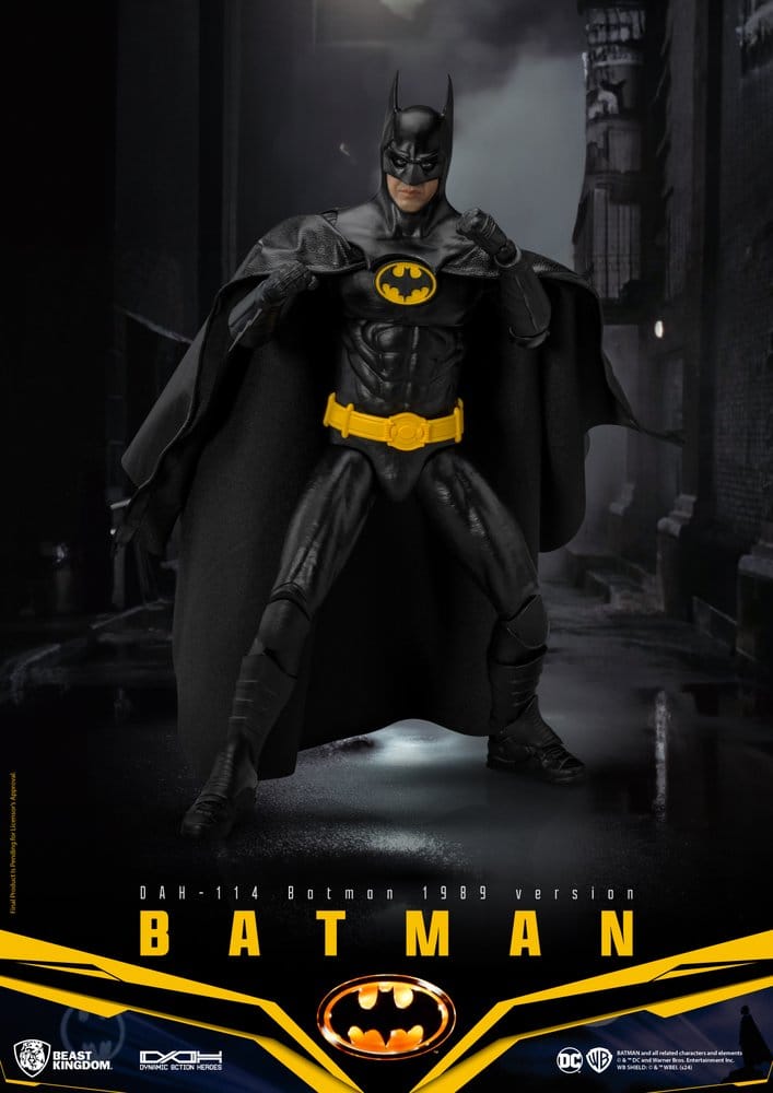 🧪 LAB | PREORDINE+ 06/2027 DC Comics Dynamic 8ction Heroes Action Figure Batman 1989 Standard Version 21 cm