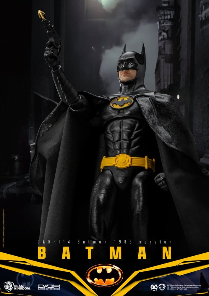 🧪 LAB | PREORDINE+ 06/2027 DC Comics Dynamic 8ction Heroes Action Figure Batman 1989 Standard Version 21 cm