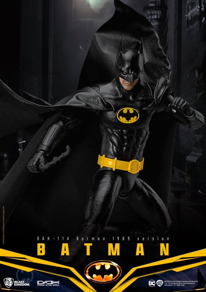 🧪 LAB | PREORDINE+ 06/2027 DC Comics Dynamic 8ction Heroes Action Figure Batman 1989 Standard Version 21 cm