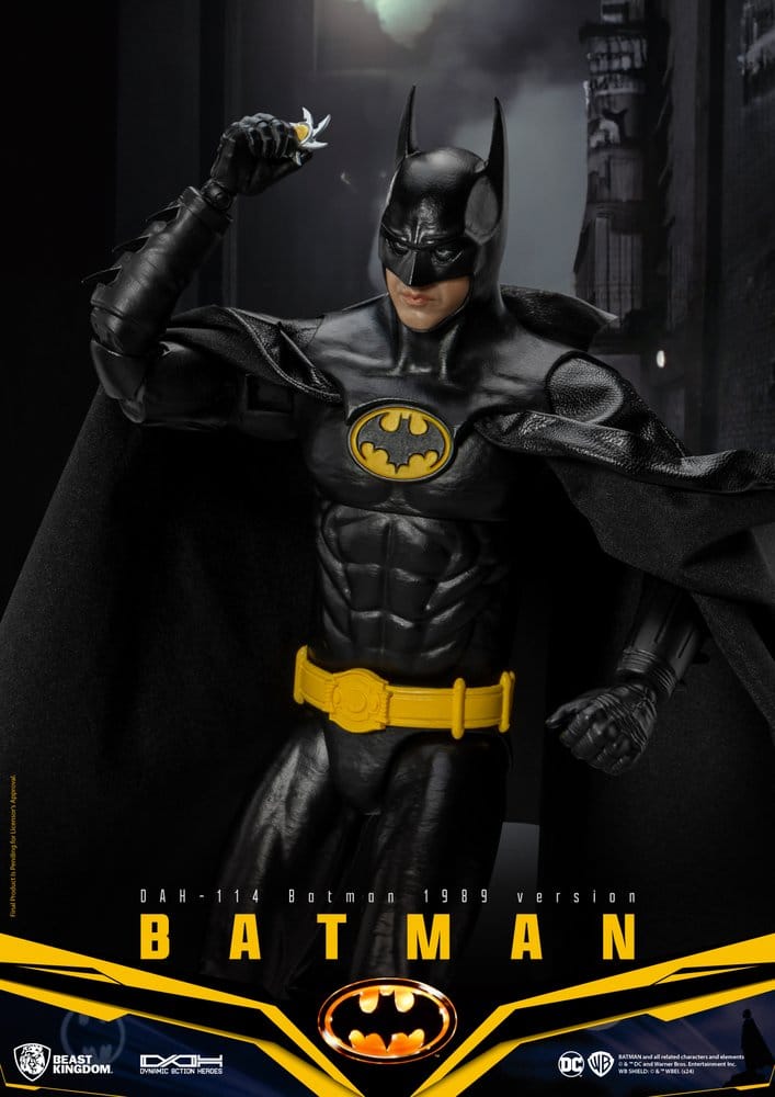 🧪 LAB | PREORDINE+ 06/2027 DC Comics Dynamic 8ction Heroes Action Figure Batman 1989 Standard Version 21 cm