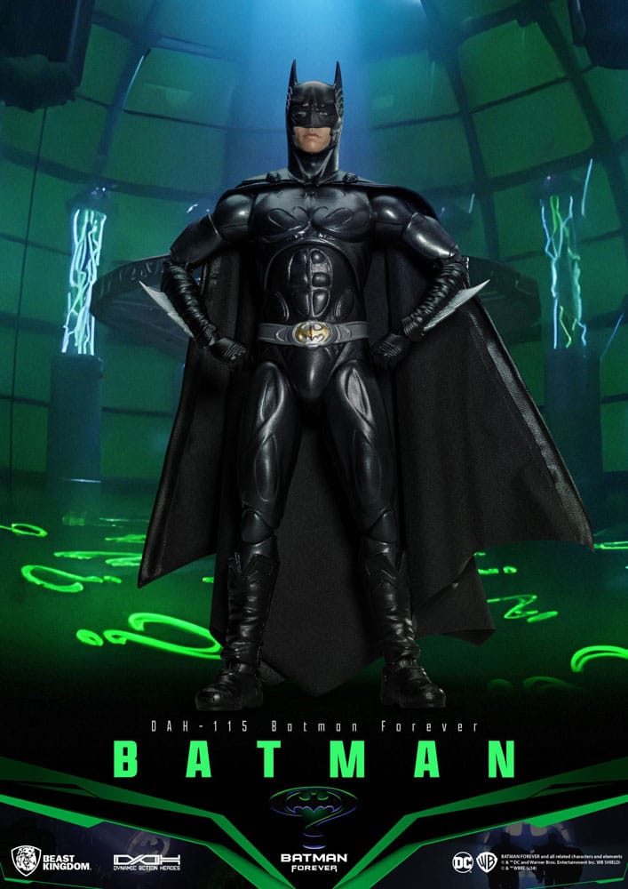 AUF BESTELLUNG DC Comics Dynamic 8ction Heroes Actionfigur 1/9 Batman (Batman Forever) 21 cm *SONDERPREIS*