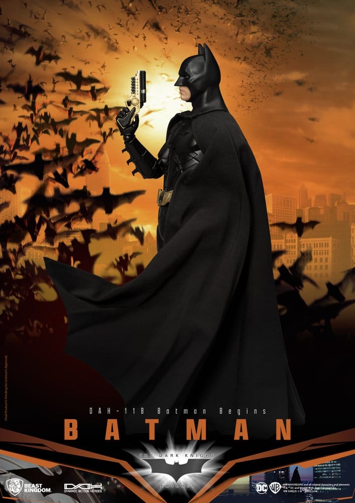 🧪 LAB | PREORDINE+ 06/2027 DC Comics Dynamic 8ction Heroes Action Figure Batman (Batman Begins) 21 cm