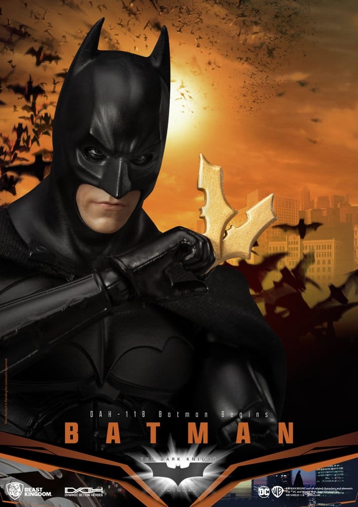 🧪 LAB | PREORDINE+ 06/2027 DC Comics Dynamic 8ction Heroes Action Figure Batman (Batman Begins) 21 cm