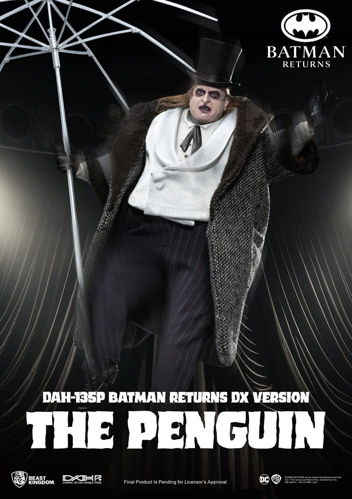 SU ORDINAZIONE Batman Returns Action Figure The Penguin DX 17 cm