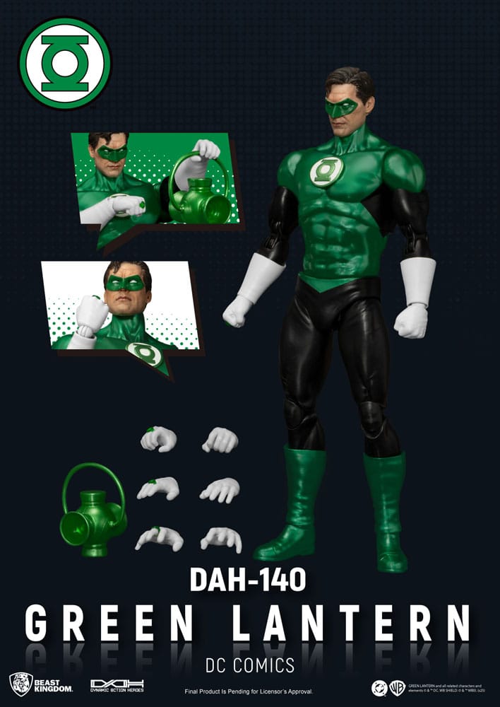 🧪 LAB | SU ORDINAZIONE DC Comics Action Figure Green Lantern 20 cm