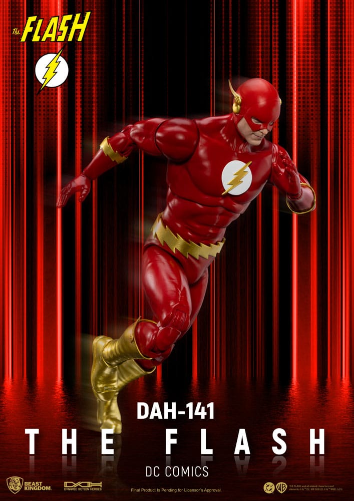 🧪 LAB | SU ORDINAZIONE DC Comics Action Figure The Flash 20 cm