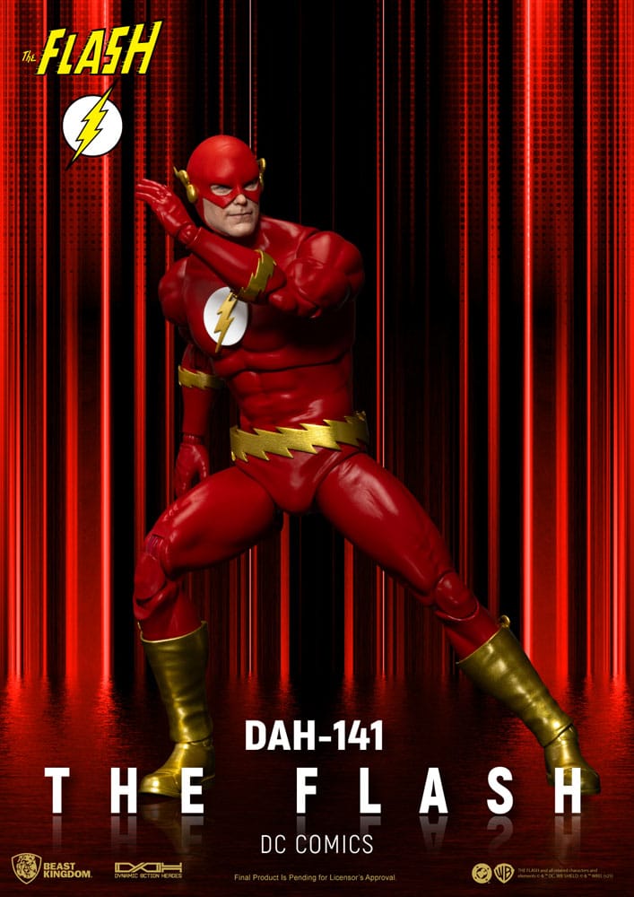 🧪 LAB | SU ORDINAZIONE DC Comics Action Figure The Flash 20 cm
