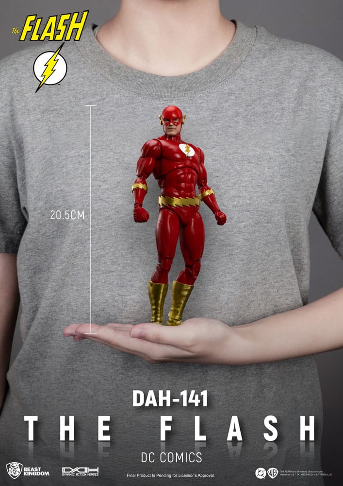 🧪 LAB | SU ORDINAZIONE DC Comics Action Figure The Flash 20 cm