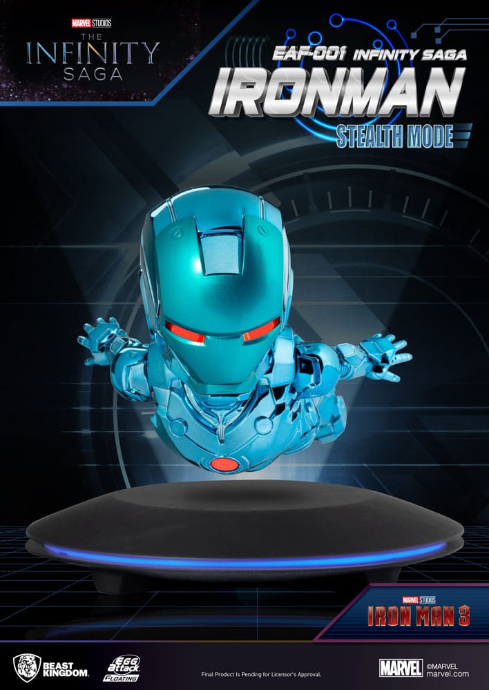 PREORDINE ESAURITO Marvel Mini Egg Attack Figures The Infinity Saga Ironman Stealth Mode 16 cm
