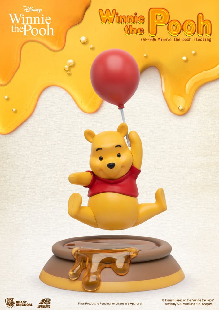 PREORDINE ESAURITO Disney Egg Attack Floating Figure Winnie the Pooh 19 cm