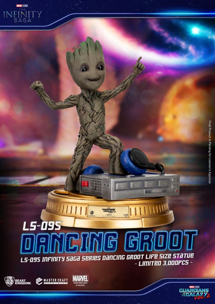 MADE TO ORDER Guardians of the Galaxy 2 Life-Size Statue Dancing Groot heo EU Exclusive 32 cm *SPECIAL PRICE*