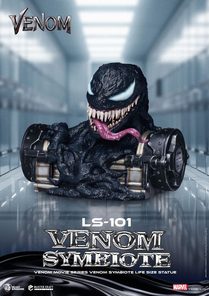 MADE TO ORDER Venom Movie Series Life-Size Statue Venom Symbiote 24 cm