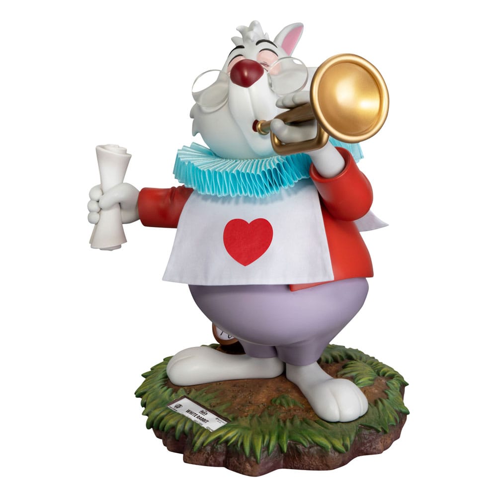 PREORDINE ESAURITO Alice In Wonderland Master Craft Statue The White Rabbit 36 cm