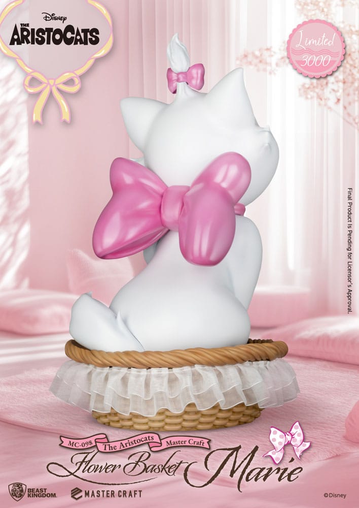 🧪 LAB | SU ORDINAZIONE Aristocats Master Craft Statue Flower Basket Marie 32 cm