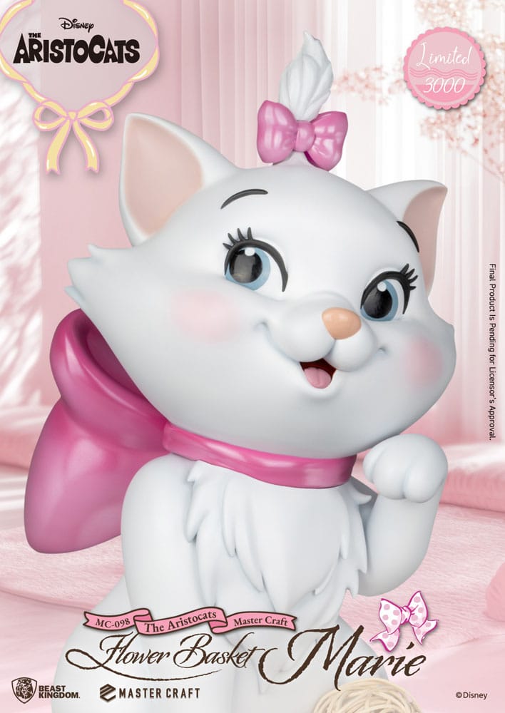 🧪 LAB | SU ORDINAZIONE Aristocats Master Craft Statue Flower Basket Marie 32 cm