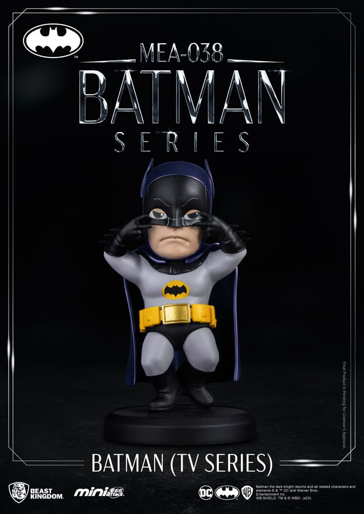 SU ORDINAZIONE DC Comics Mini Egg Attack Figure Batman (1966 TV Series) 8 cm *PREZZO SPECIALE*