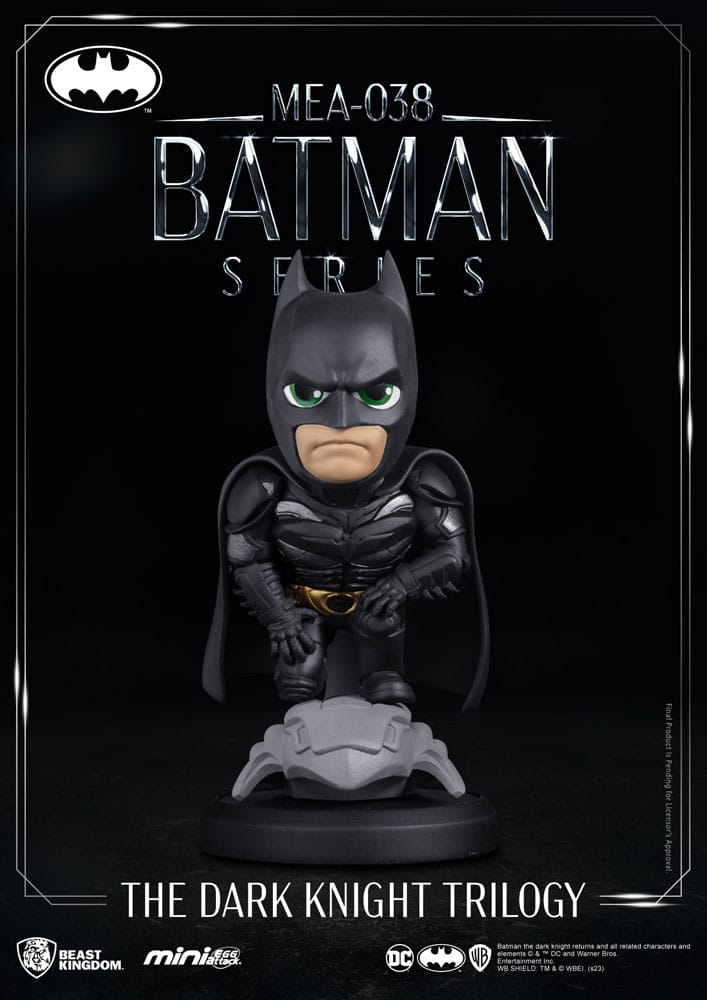SU ORDINAZIONE DC Comics Mini Egg Attack Figure The Dark Knight Trilogy Batman 8 cm *PREZZO SPECIALE*