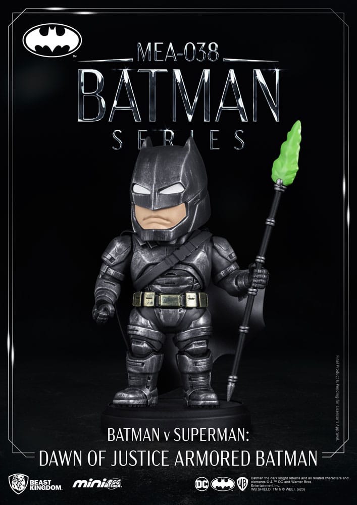 SU ORDINAZIONE Batman v Superman: Dawn of Justice Mini Egg Attack Figure Armored Batman 8 cm *PREZZO SPECIALE*