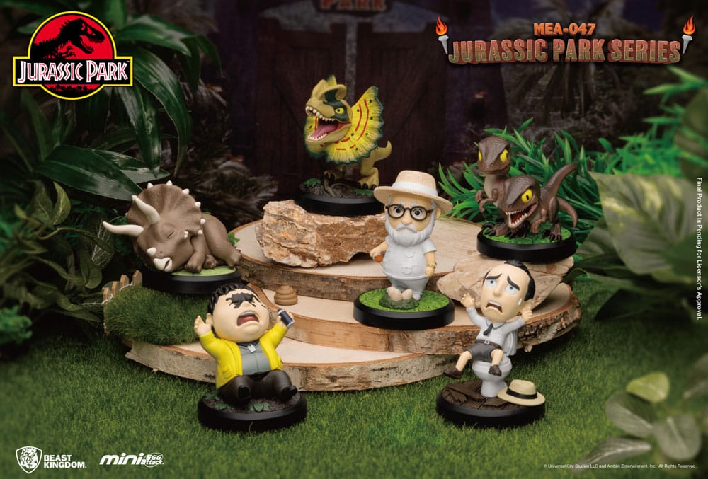 SU ORDINAZIONE Jurassic Park Mini Egg Attack Figures Jurassic Park Series Set 10 cm
