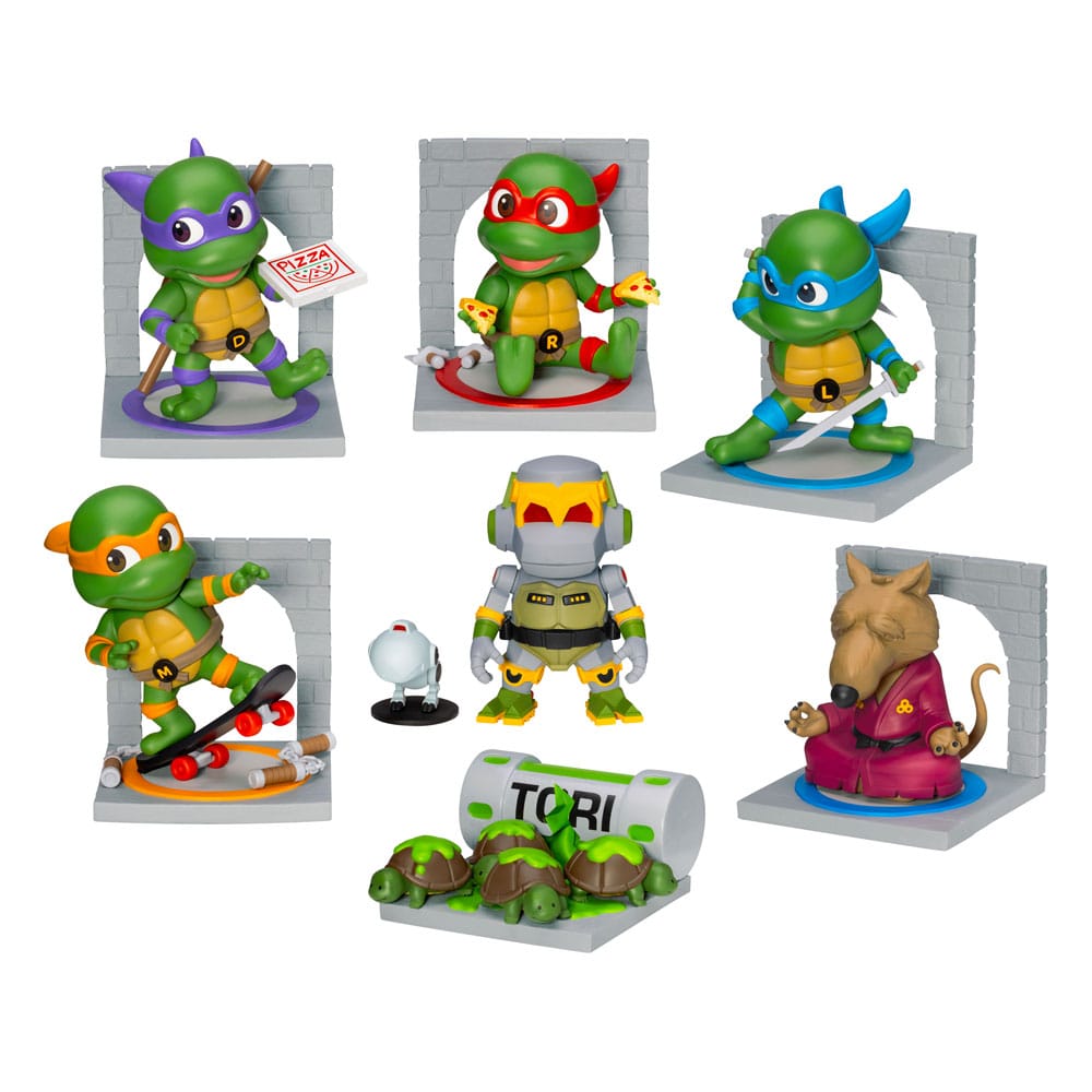🧪 LAB | PREORDINE+ 12/2026 Teenage Mutant Ninja Turtles Mini Egg Attack Blind Box Figures Series 12 cm Assortment (6)