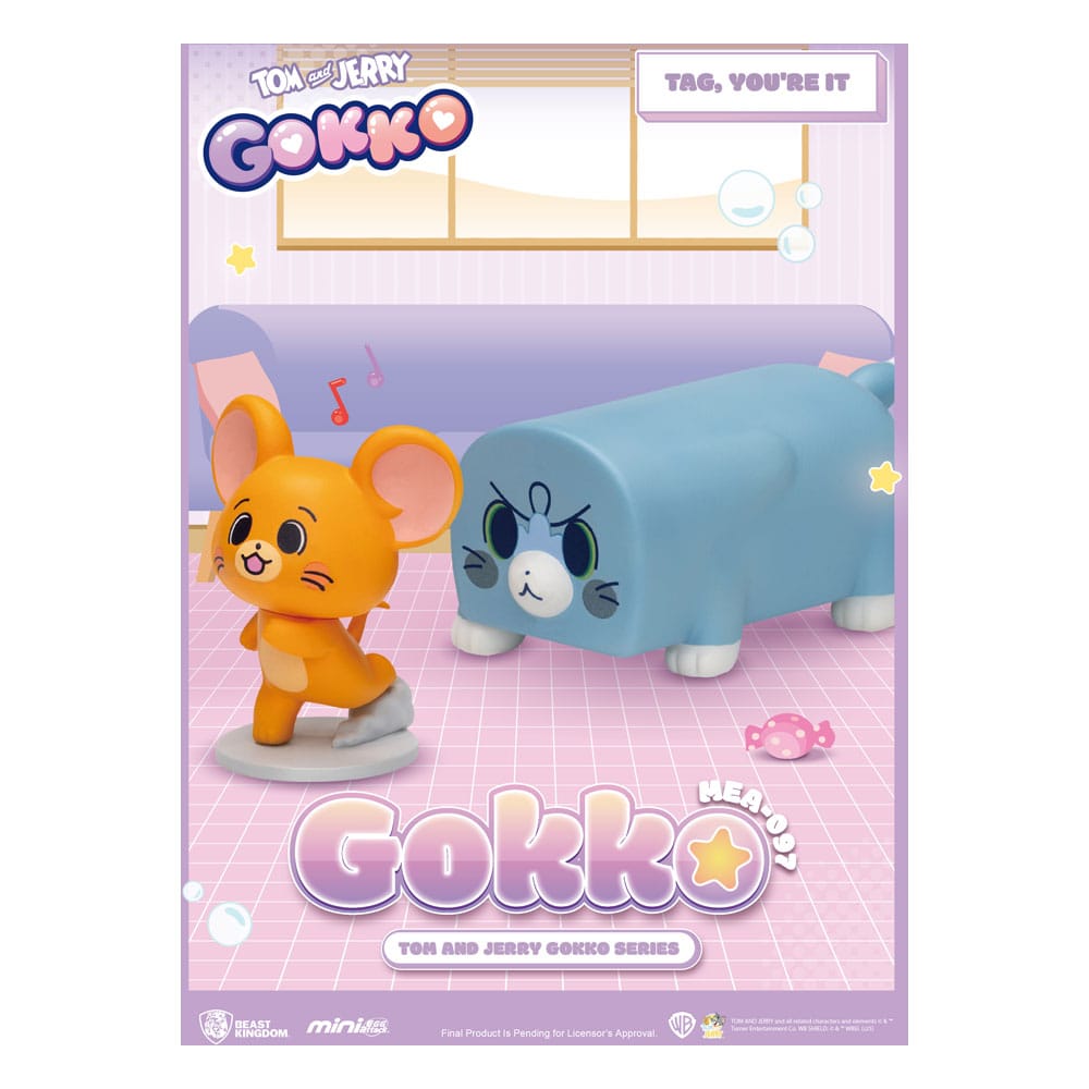 🧪 LAB | SU ORDINAZIONE Tom & Jerry Gokko Series figures Blind Box (6)