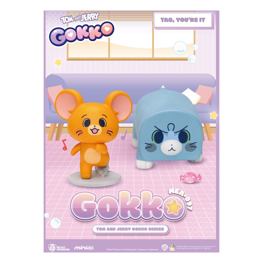 🧪 LAB | SU ORDINAZIONE Tom & Jerry Gokko Series figures Blind Box (6)