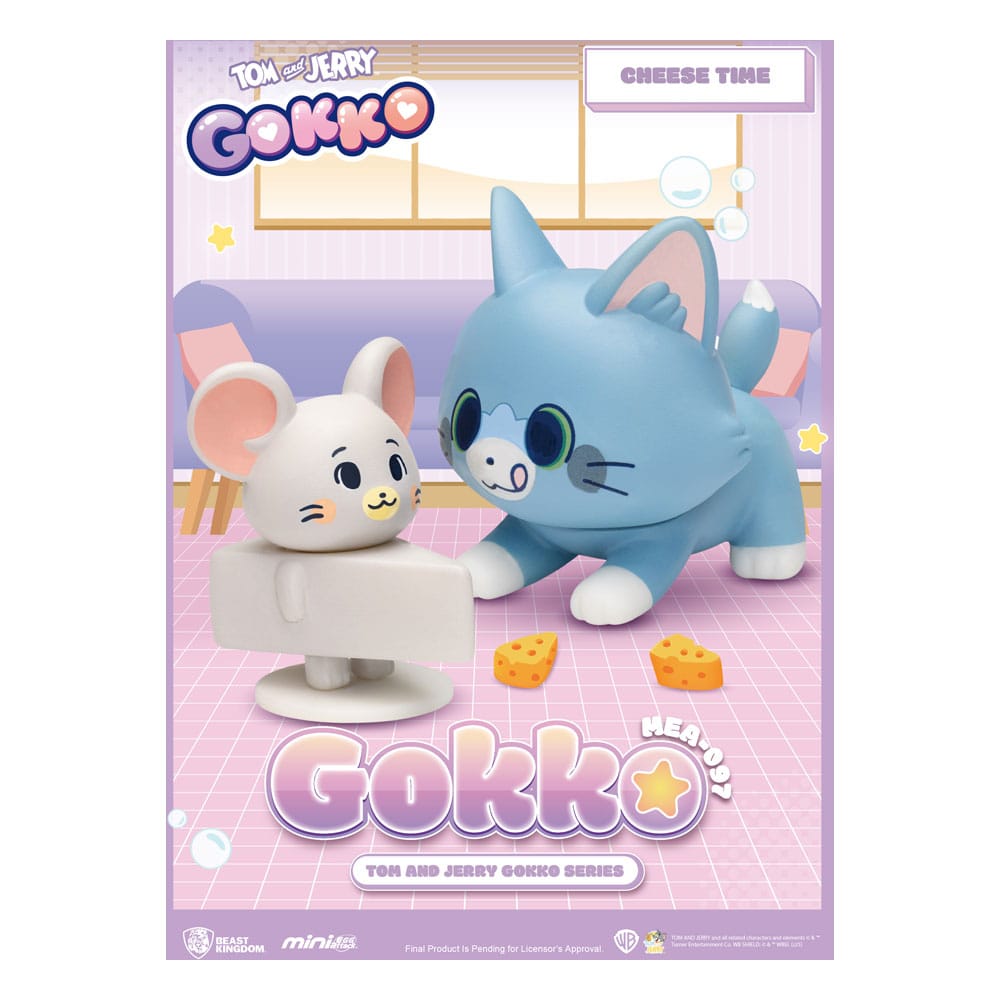 🧪 LAB | SU ORDINAZIONE Tom & Jerry Gokko Series figures Blind Box (6)
