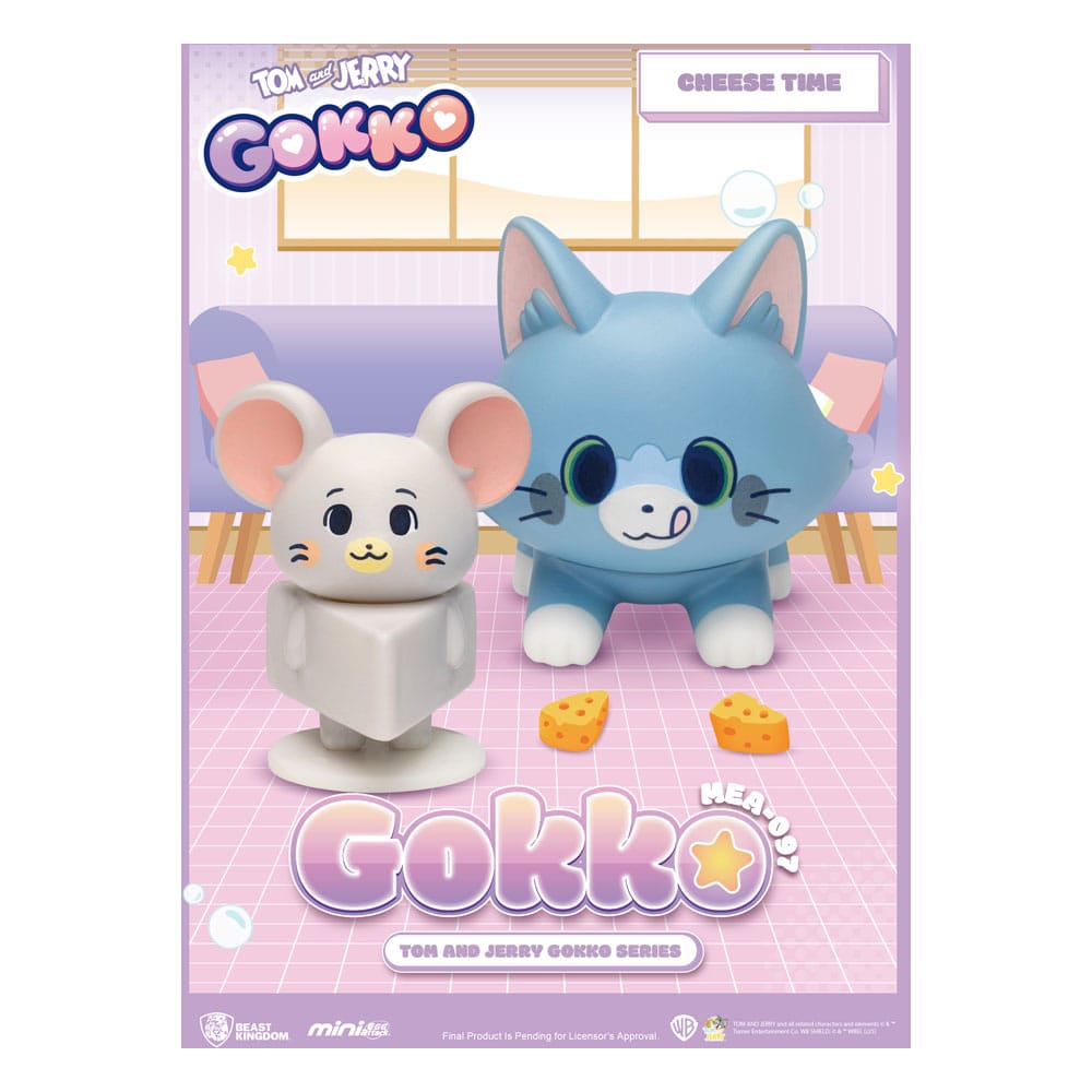 🧪 LAB | SU ORDINAZIONE Tom & Jerry Gokko Series figures Blind Box (6)