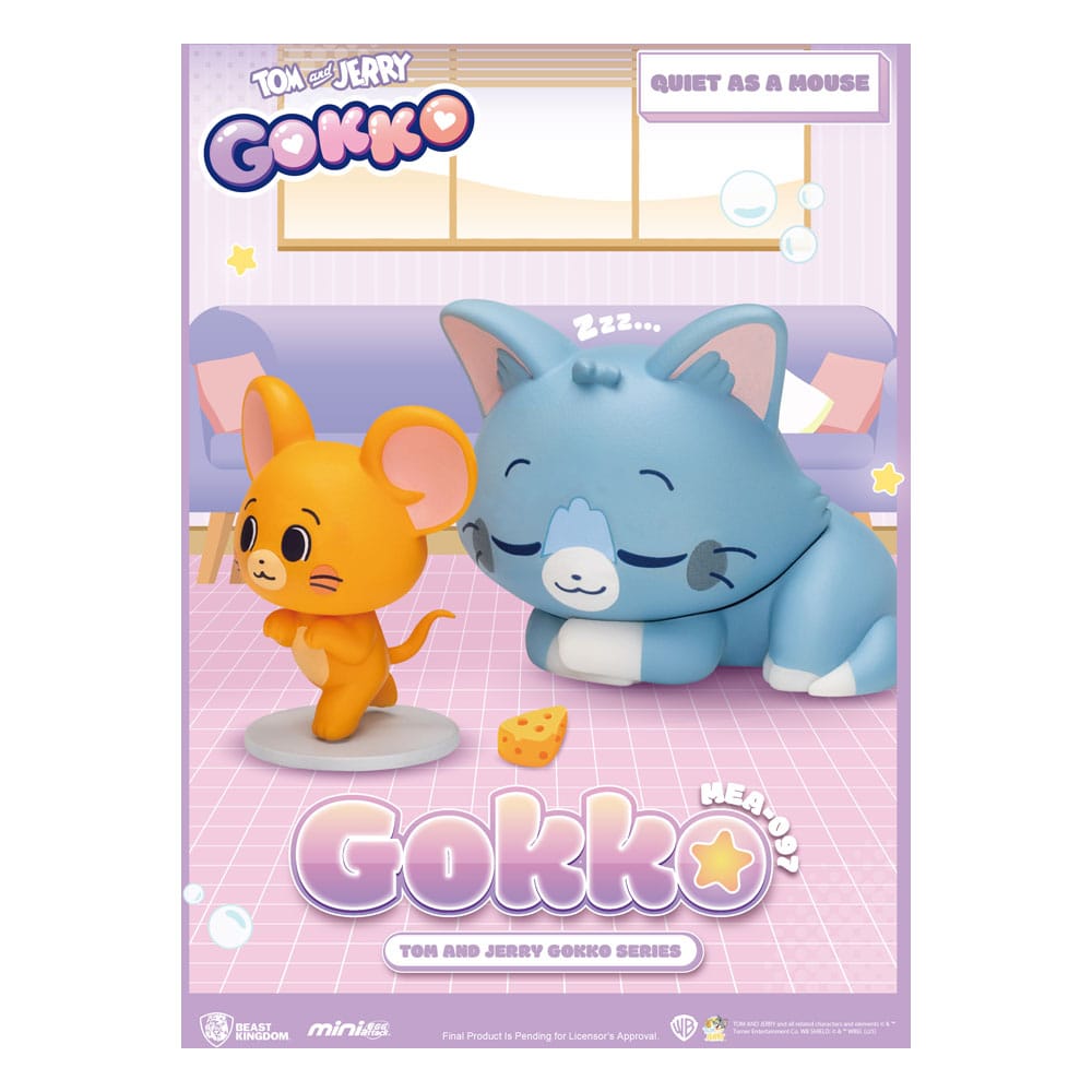 🧪 LAB | SU ORDINAZIONE Tom & Jerry Gokko Series figures Blind Box (6)