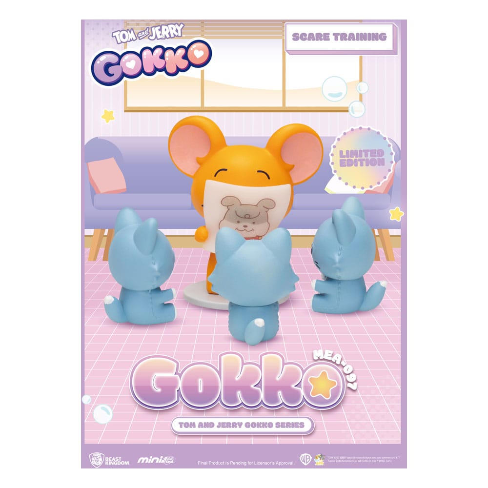 🧪 LAB | SU ORDINAZIONE Tom & Jerry Gokko Series figures Blind Box (6)