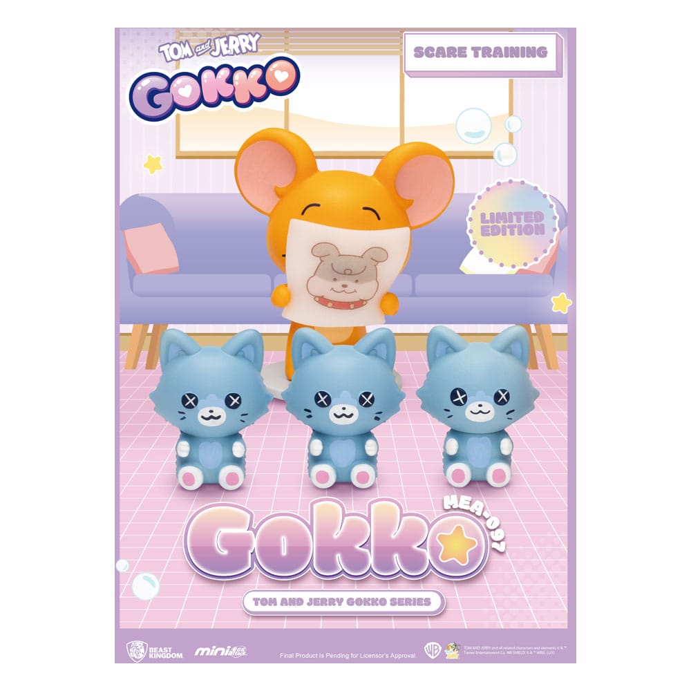 🧪 LAB | SU ORDINAZIONE Tom & Jerry Gokko Series figures Blind Box (6)