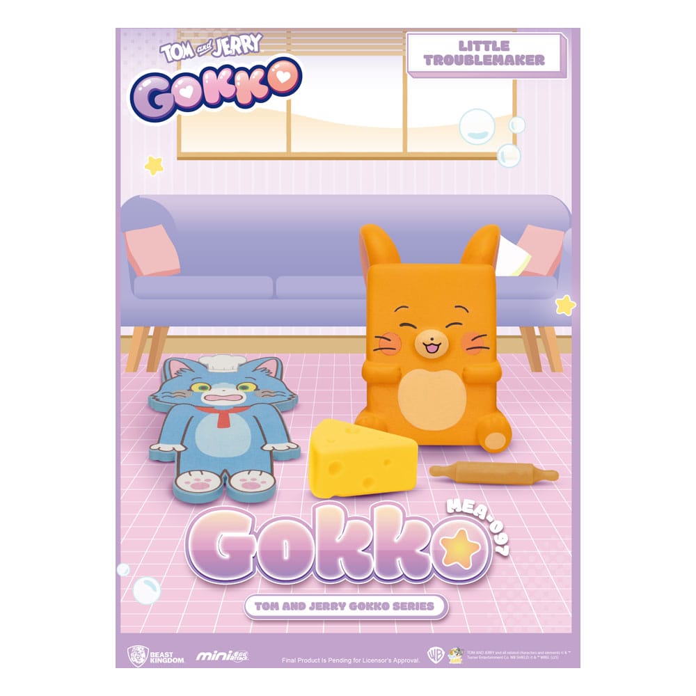 🧪 LAB | SU ORDINAZIONE Tom & Jerry Gokko Series figures Blind Box (6)
