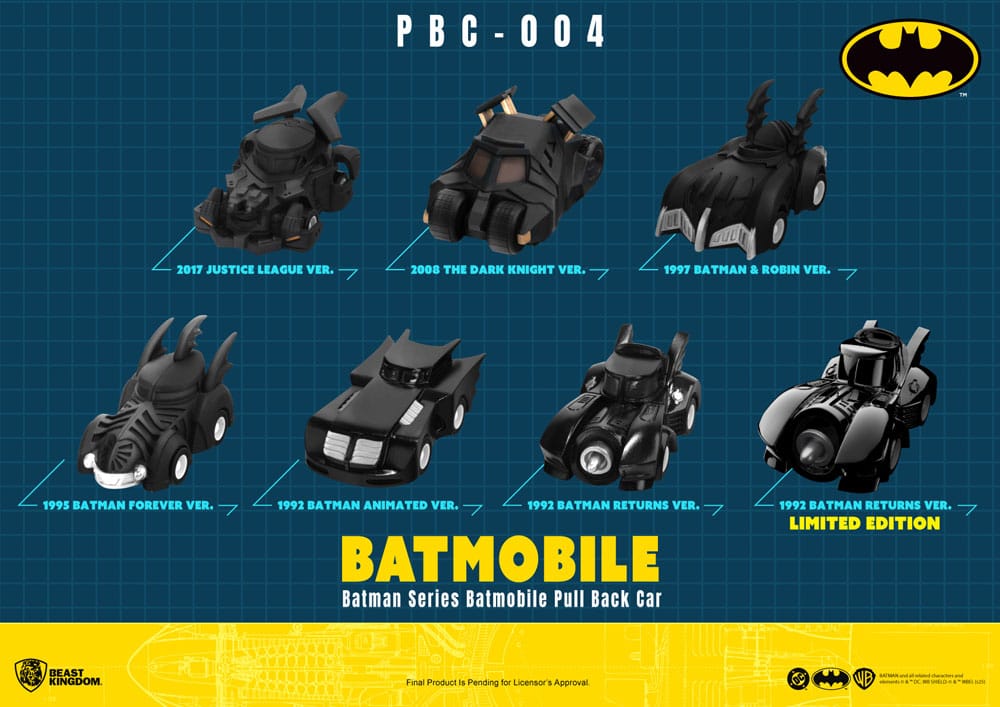 🧪 LAB | PREORDINE+ 12/2026 Batman Pull Back Cars Blind Box 6-Pack
