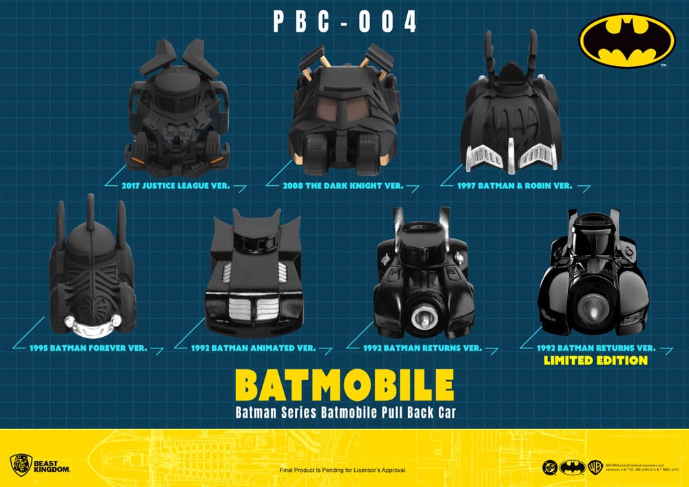 🧪 LAB | PREORDINE+ 12/2026 Batman Pull Back Cars Blind Box 6-Pack